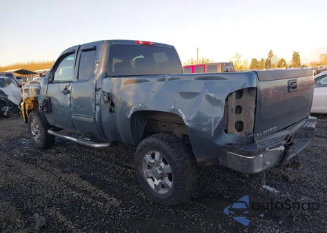 2012 Chevrolet Silverado 2500Hd Lt из США, поврежденный, VIN 1GC2KXC86CZ132161